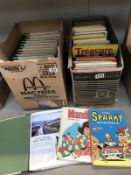 A large quantity of 1970's/80's Childrens annuals and a bound set of the Living country side.