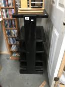 A Hi-Fi display rack.