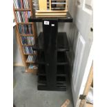 A Hi-Fi display rack.