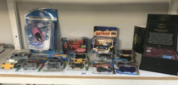 A quantity of Die-cast including, Batman, Thunderbirds,