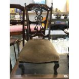 An early 20th century child's chair