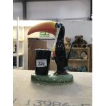 A Carlton ware Guinness 'Toucan' advertising figurine