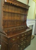 A good quality oak dresser.