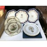 A quantity of collector's cabinet plates including Royal Doulton