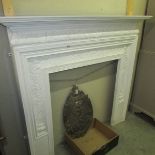 An original Coalbrookdale fire surround.