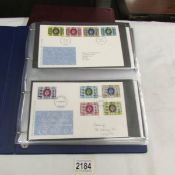 2 albums of British first day covers.