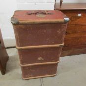 A cabin trunk.