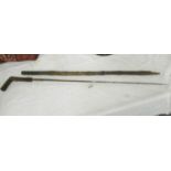 A 19/20th century sword stick.