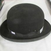 A bowler hat.