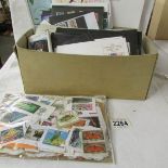 A mixed lot of stamps etc.