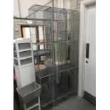 3 tall wire storage cages