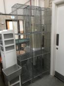 3 tall wire storage cages