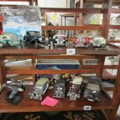 A quantity of Franklin Mint and other model cars, some a/f.
