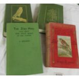 4 nature books including British Birds and Their Haunts, British Trees and Shrubs by by Rev. C. A .