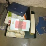A good mixed lot of philatelist items including books, accessories, albums, loose stamps etc.