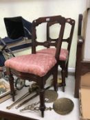 2 dining chairs