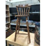 A bar/kitchen chair