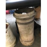 A chimney pot