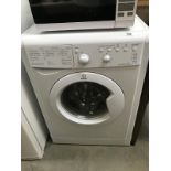 An Indesit washing machine