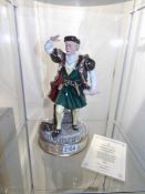 A boxed Royal Doulton limited edition Christopher Columbus figure.