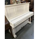 A painted piano