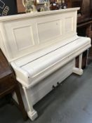 A painted piano