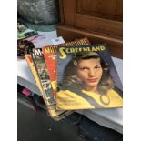 A collection of 1930's and 40's Motion picture movie related magazines including Judy Garland (16
