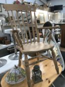 A Windsor chair