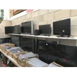 A large lot of tv's, etc.