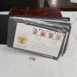 3 albums of British first day covers.