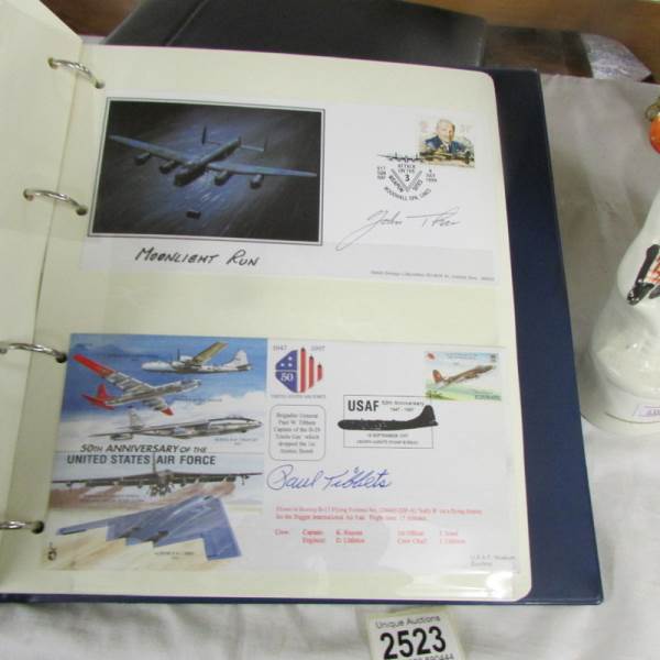 An album of Aviation Heritage first day covers and 2 other albums of stamps. - Image 3 of 4