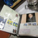 2 albums of first day covers, photographs and ephemera signed by MP's and ministers.
