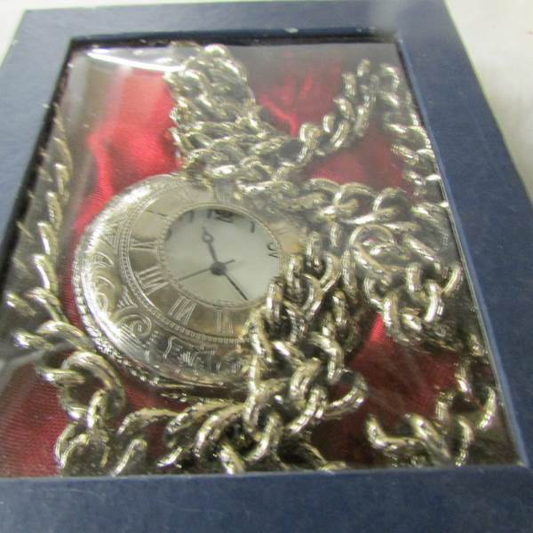 A pocket watch on stag stand and 5 other pocket watches. - Image 3 of 7