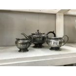 A good plated tea set (teapot,
