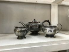 A good plated tea set (teapot,