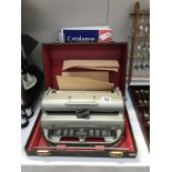 A Perkins Brailer in original case etc.