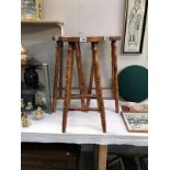 3 kitchen stools