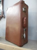 A vintage travel case