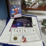 Walt Disney's Fantasia Deluxe Collection Edition video's and one other Fantasia video.