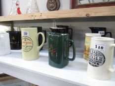 12 advertising water jugs including tobacco related