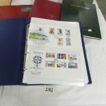 4 albums of Channel Islands first day covers.