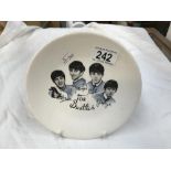 A 1960's Beatles plate
