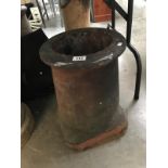 A chimney pot