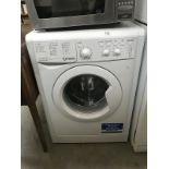 An Indesit washing machine