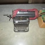 A vintage Oliver typewriter.