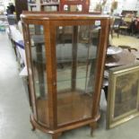 A china cabinet,.