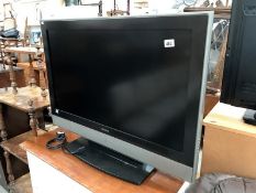 A Hitachi television.