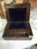 A vintage writing box.