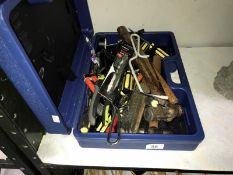 A case of assorted tools.