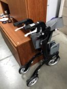 A Nitro lightweight walking aid/chair.